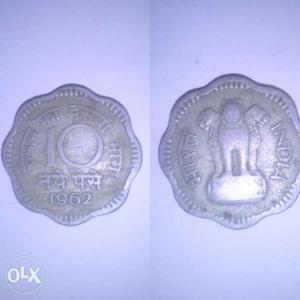 OLD INDIAN COIN 2 Paisa launched in Year 