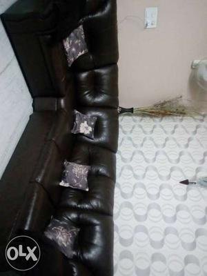 One is corner sofa 5 seated and one is 2 seater