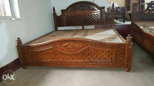 Only sagwan wood Box Bed King size