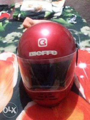 Red Beffe Full-face Motorcycle Helmet