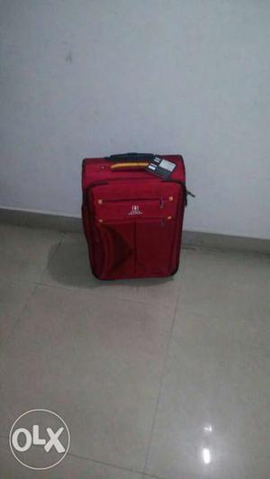 Red Soft Travel Luggage