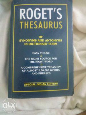 Roget's Thesaurus Book