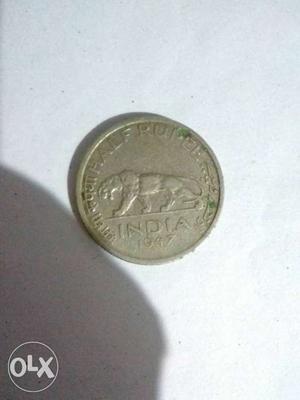  Round Nickel India Coin