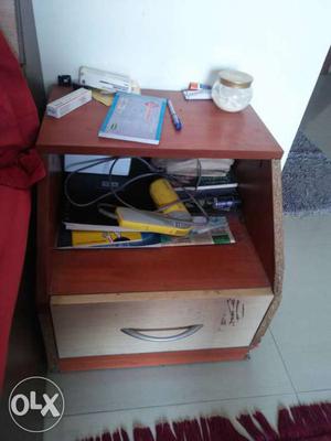 Side table with storage. urgent sale as i am