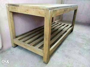 Teak Wood multipurpose Table size 2"x 4" feet in very gud