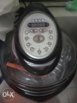Usha halogen oven used for 3-4 times. In very