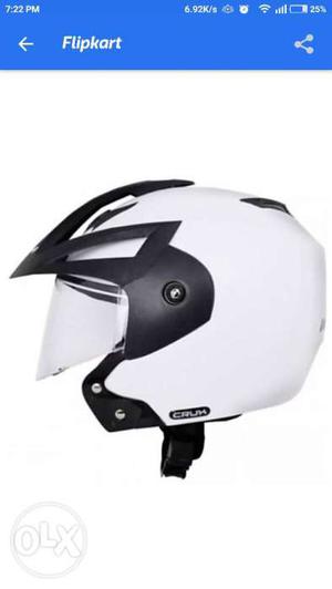 Vega crux Of (open face) motorbike helmet