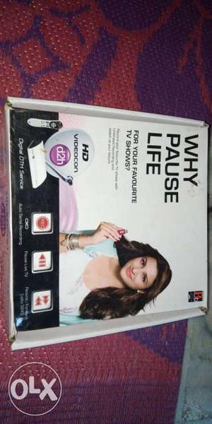 Why pause life Box videocon D2H radio frequency remote 20