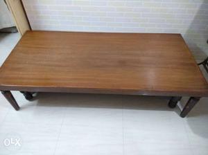 Wooden bed 6' length x 34" width x 19" height