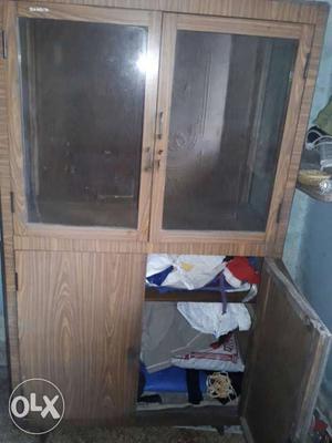 Wooden cupboard for selling urgently negotiable
