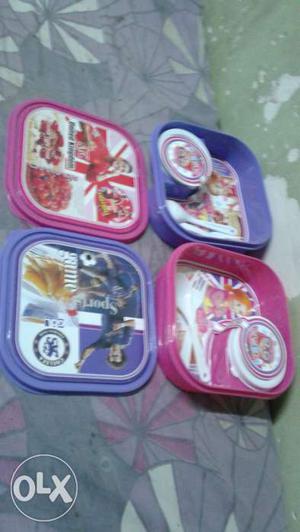 2 lunch box no use its new