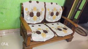 2 sitter beautiful sofa with wooden table my