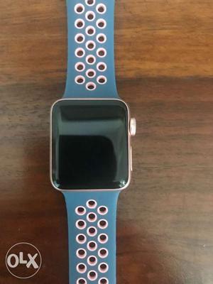 Apple i watch2 38mm rose gold less than a year old with box