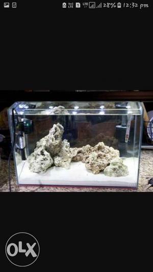 Aquarium stone fish tank