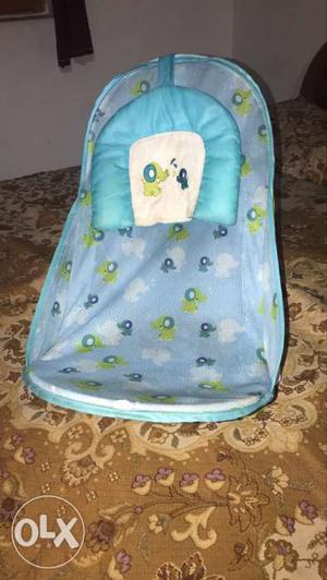 Baby's Blue And Green Bather