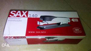 Brand New SAX 140 Stapler Heavy Duty with 02 Box Pin