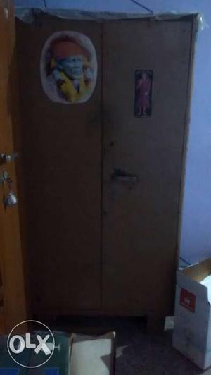 Brown Side-by-side Door Cabinet