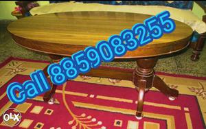 Center Table of Sheesham with wheels in excellent condition
