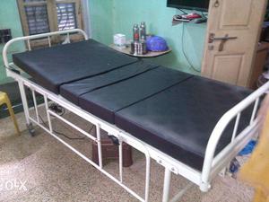 Fowler hospital bed with specially designed mattress