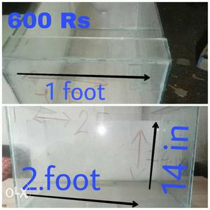 New Empty fish tank sale 1 banun milela sotat