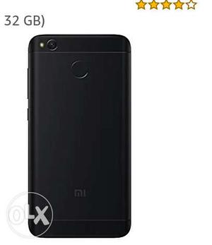 Redmi 4 black 32gb fully new condition used in