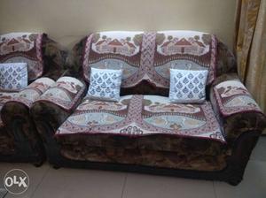 Two plus one seater sofa set