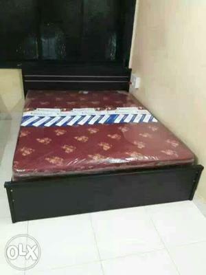 Unused bed alongwith mattress # Size - 6.5 x 5