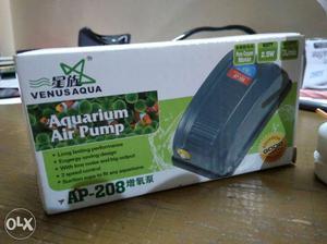 Venus Aquarium Air Pump Box with fancy oxygen supply statue