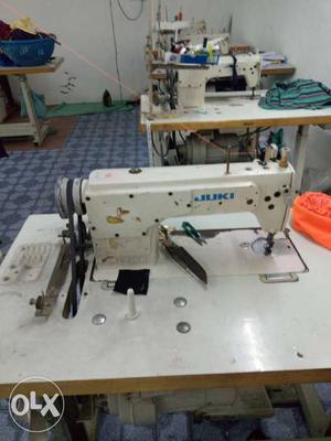 White JUKI Sewing Machine