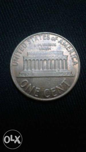 1 U.S.A Cent Coin