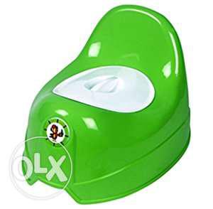 Baby's Green And White Potty Trainer
