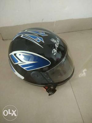 Black And Blue 3Aces Full-face Helmet