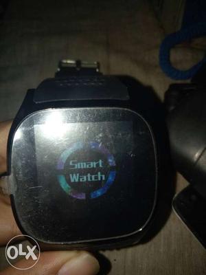 Blacks Smart Watch With Strap