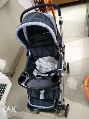 Branded Pram with baby walker free