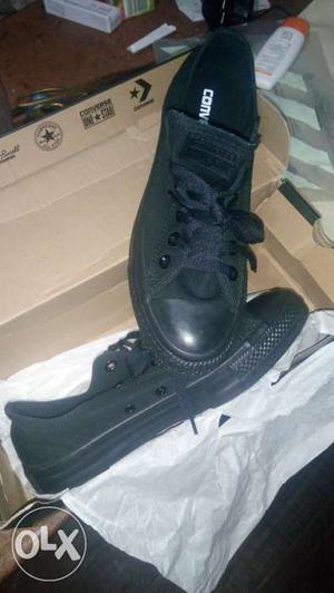 Converse New edition. Full black low tops shoes.
