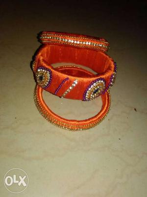 Hand made Thread Bangles