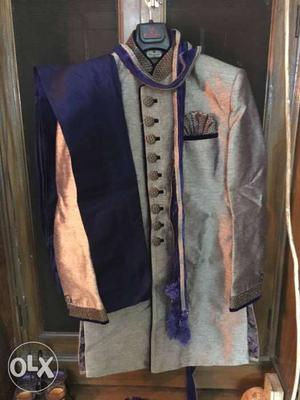 Indo western suit by manyavar worn just once..