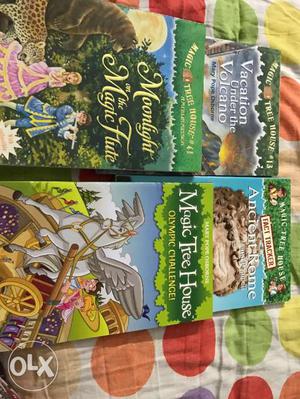 Magic tree house books (for 5-8 year olds)