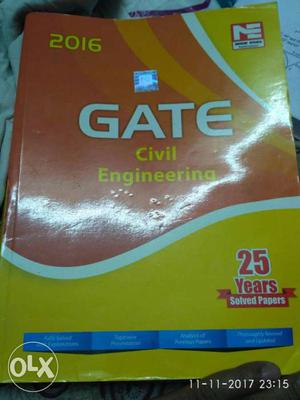Newly made easy civil engineering gate book with
