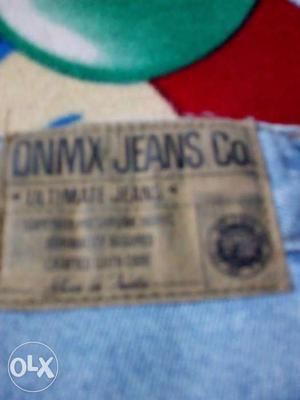 ONMX Jeans Co. Product Tag light blue. Size 32