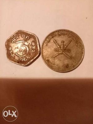 Old india Ruppe and old Coin