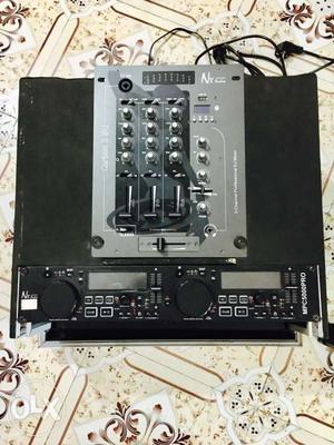 Only 6 months old DJ console and mixer with