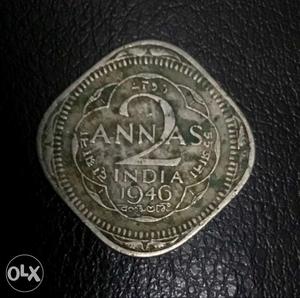  Pre Freedom 2Annas Coin in good condition