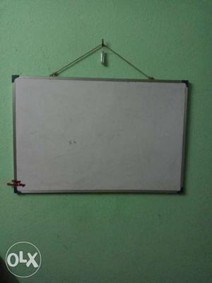 Rectangular Gray Dry-erase Board