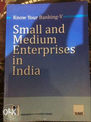 Small And Medium Enterprises In India Book
