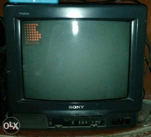 Sony Japan 14 inches Trinitron color Tv with free
