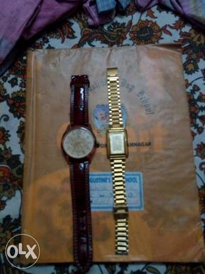 Two gents wrist watch in good condition