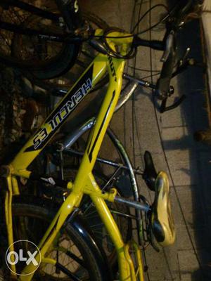 Yellow Hercules Bicycle Body Frame