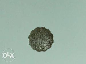 1 India Anna Coin