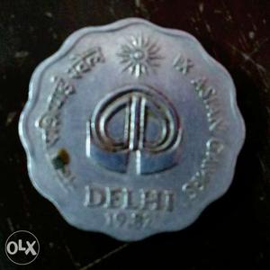 10 paise  Delhi IX Asian Games coin